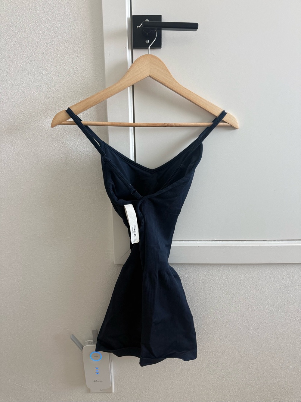 Alo Seamless Ribbed Favorites Onesie - Navy - Picture 4 of 6
